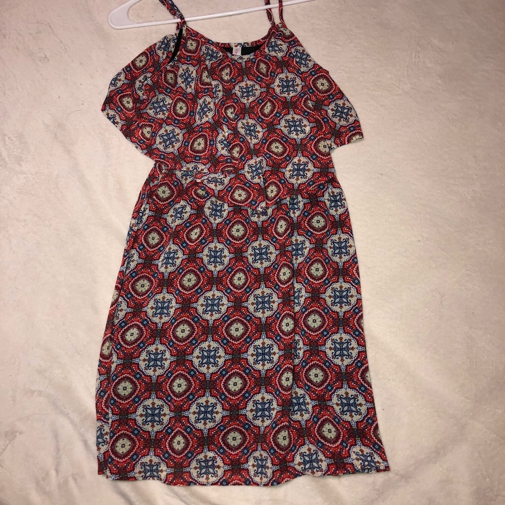 Colorful Printed Dress